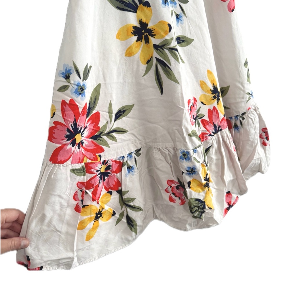 Floral Sundress with Ruffle Hem - Picture 5 of 7